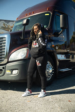 Load image into Gallery viewer, “Addicted To Truckin” “Jogger Set” “Black”
