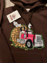 Load image into Gallery viewer, “Limited Edition” “Addicted To Truckin” “Jogger Set” “Choclate Brown”
